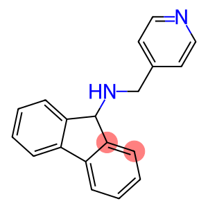 N-(pyridin-4-ylmethyl)-9H-fluoren-9-amine