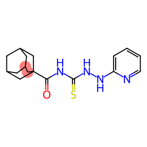 N-{[2-(2-pyridinyl)hydrazino]carbothioyl}-1-adamantanecarboxamide