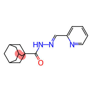 N'-(2-pyridinylmethylene)-1-adamantanecarbohydrazide