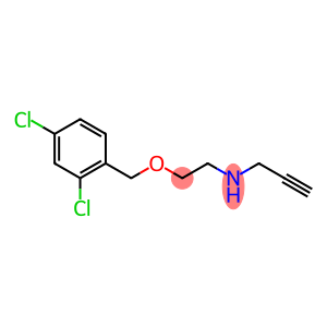 N-(2-Propynyl)-2-(2,4-dichlorobenzyloxy)ethanamine