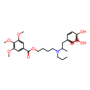 4-[2-[N-Propyl-N-[4-(3,4,5-trimethoxybenzoyloxy)butyl]amino]propyl]-1,2-benzenediol