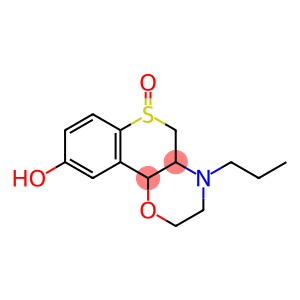 4-n-propyl-3,4,4a,10b-tetrahydro-2H,5H-(1)-benzothiopyrano(4,3-b)-1,4-oxazin-9-ol S-oxide