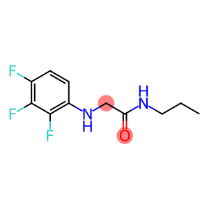 N-propyl-2-[(2,3,4-trifluorophenyl)amino]acetamide