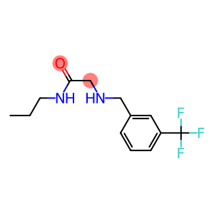 N-propyl-2-({[3-(trifluoromethyl)phenyl]methyl}amino)acetamide