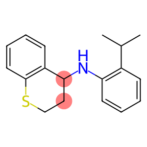 N-[2-(propan-2-yl)phenyl]-3,4-dihydro-2H-1-benzothiopyran-4-amine