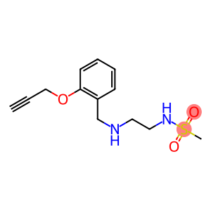 N-[2-({[2-(prop-2-yn-1-yloxy)phenyl]methyl}amino)ethyl]methanesulfonamide