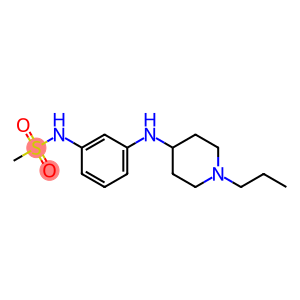 N-{3-[(1-propylpiperidin-4-yl)amino]phenyl}methanesulfonamide