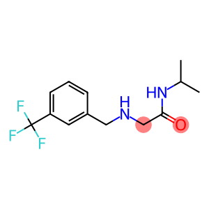 N-(propan-2-yl)-2-({[3-(trifluoromethyl)phenyl]methyl}amino)acetamide