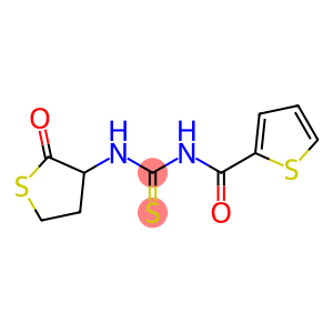 N-(2-oxotetrahydro-3-thienyl)-N'-(2-thienylcarbonyl)thiourea