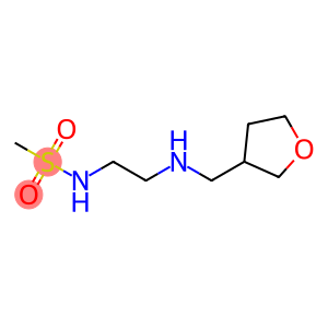 N-{2-[(oxolan-3-ylmethyl)amino]ethyl}methanesulfonamide