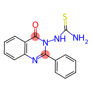 N-(4-oxo-2-phenyl-3(4H)-quinazolinyl)thiourea