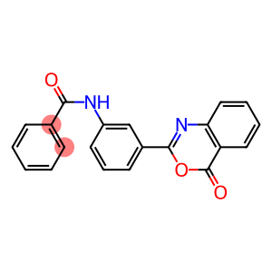 N-[3-(4-oxo-4H-3,1-benzoxazin-2-yl)phenyl]benzamide