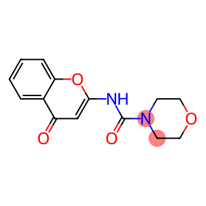 N-(4-oxo-4H-chromen-2-yl)-4-morpholinecarboxamide