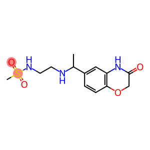 N-(2-{[1-(3-oxo-3,4-dihydro-2H-1,4-benzoxazin-6-yl)ethyl]amino}ethyl)methanesulfonamide