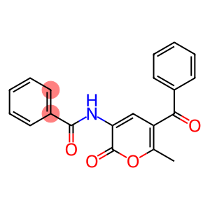 3-Benzoylamino-5-benzoyl-6-methyl-2H-pyran-2-one