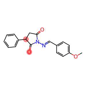 N-(p-Methoxybenzylideneamino)-2-phenylsuccinimide