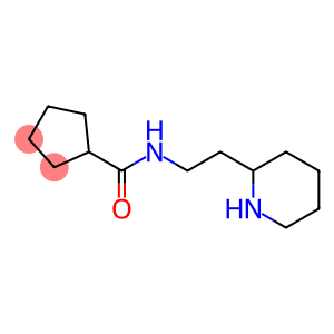 N-(2-piperidin-2-ylethyl)cyclopentanecarboxamide