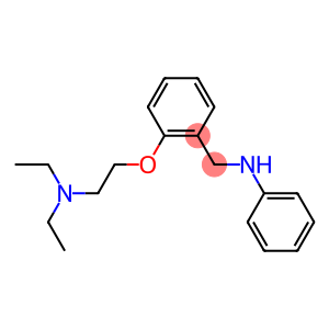 N-Phenyl-o-[2-(diethylamino)ethoxy]benzylamine