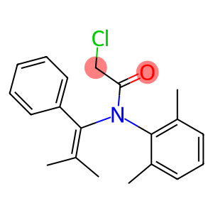 N-(1-Phenyl-2-methyl-1-propenyl)-N-(2,6-dimethylphenyl)-2-chloroacetamide