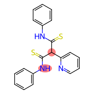 N-Phenyl-2-phenylthiocarbamoyl-2-(2-pyridyl)thioacetamide