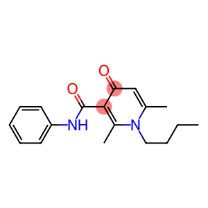 1-Butyl-1,4-dihydro-2,6-dimethyl-4-oxo-N-(phenyl)pyridine-3-carboxamide
