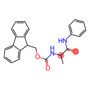 N-(Phenyl)-2-[[(9H-fluoren-9-yl)methoxycarbonyl]amino]-2-methylacetamide