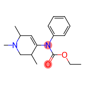 N-Phenyl-N-[(1,2,5,6-tetrahydro-1,2,5-trimethylpyridin)-4-yl]carbamic acid ethyl ester