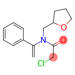 N-[1-(Phenyl)vinyl]-N-[(tetrahydrofuran)-2-ylmethyl]-2-chloroacetamide