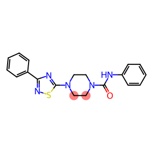 N1-phenyl-4-(3-phenyl-1,2,4-thiadiazol-5-yl)piperazine-1-carboxamide