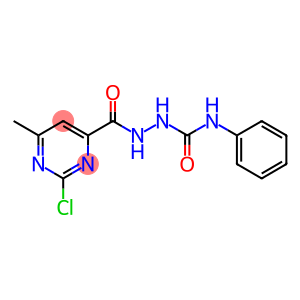 N1-PHENYL-2-[(2-CHLORO-6-METHYLPYRIMIDIN-4-YL)CARBONYL]HYDRAZINE-1-CARBOXAMIDE