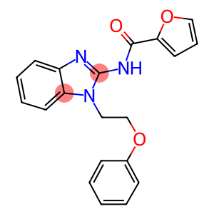 N-[1-(2-PHENOXYETHYL)-1H-BENZIMIDAZOL-2-YL]-2-FURAMIDE