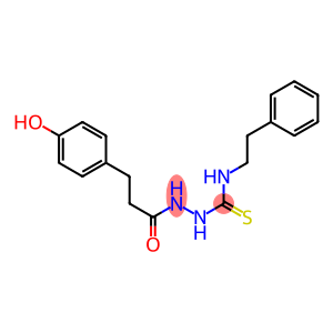 N1-PHENETHYL-2-[3-(4-HYDROXYPHENYL)PROPANOYL]HYDRAZINE-1-CARBOTHIOAMIDE