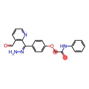 N-phenyl-2-{4-[2-(3-pyridinylcarbonyl)carbohydrazonoyl]phenoxy}acetamide