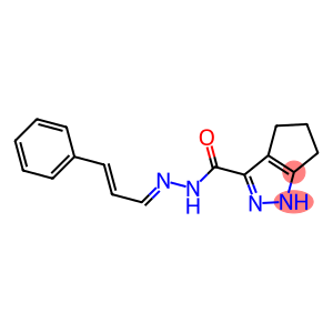 N'-(3-phenyl-2-propenylidene)-1,4,5,6-tetrahydrocyclopenta[c]pyrazole-3-carbohydrazide