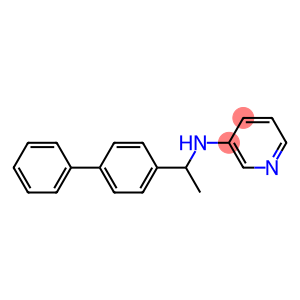 N-[1-(4-phenylphenyl)ethyl]pyridin-3-amine