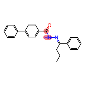 N'-(1-phenylbutylidene)[1,1'-biphenyl]-4-carbohydrazide