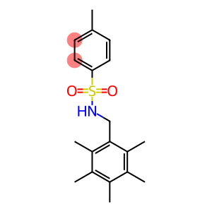 N1-(2,3,4,5,6-pentamethylbenzyl)-4-methylbenzene-1-sulfonamide