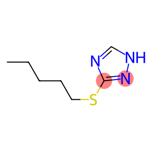 3-N-PENTYLTHIO-1,2,4-TRIAZOLE