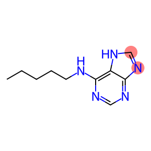 N-pentyl-7H-purin-6-amine