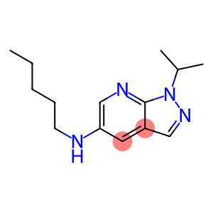 N-pentyl-1-(propan-2-yl)-1H-pyrazolo[3,4-b]pyridin-5-amine