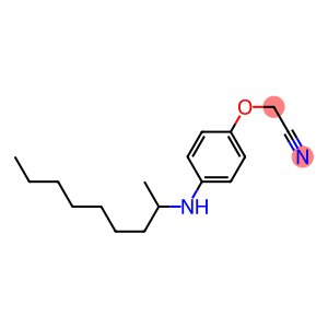 2-[4-(nonan-2-ylamino)phenoxy]acetonitrile