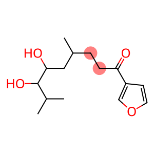 1-NONANONE,6,7-DIHYDROXY-4,8-DIMETHYL-1-(3-FURYL)-