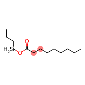 Nonanoic acid propylsilyl ester