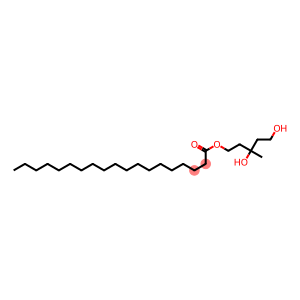 Nonadecanoic acid 3,5-dihydroxy-3-methylpentyl ester