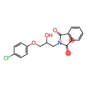 N-(3-(P-CHLOROPHENOXY)-2-HYDROXYPROPYL)PHTHALIMIDE