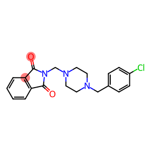 N-[[4-(p-Chlorobenzyl)-1-piperazinyl]methyl]phthalimide