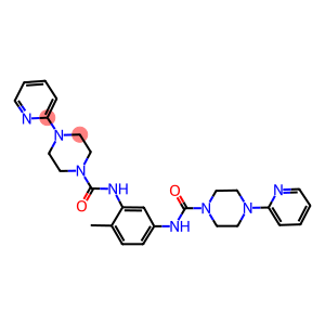 N,N-(2,4-TOLUENE)BIS[4-(2-PYRIDINYL)-1-PIPERAZINECARBOXAMIDE]