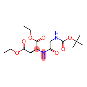 N-[N-(tert-Butoxycarbonyl)glycyl]-L-aspartic acid diethyl ester