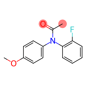 N-(o-Fluorophenyl)-4'-methoxyacetanilide