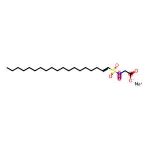 N-(1-Nonadecenylsulfonyl)glycine sodium salt